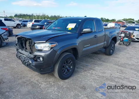 2022 Toyota Tacoma Sr5 V6 из США, поврежденный, VIN 3TYRZ5CN5NT020528